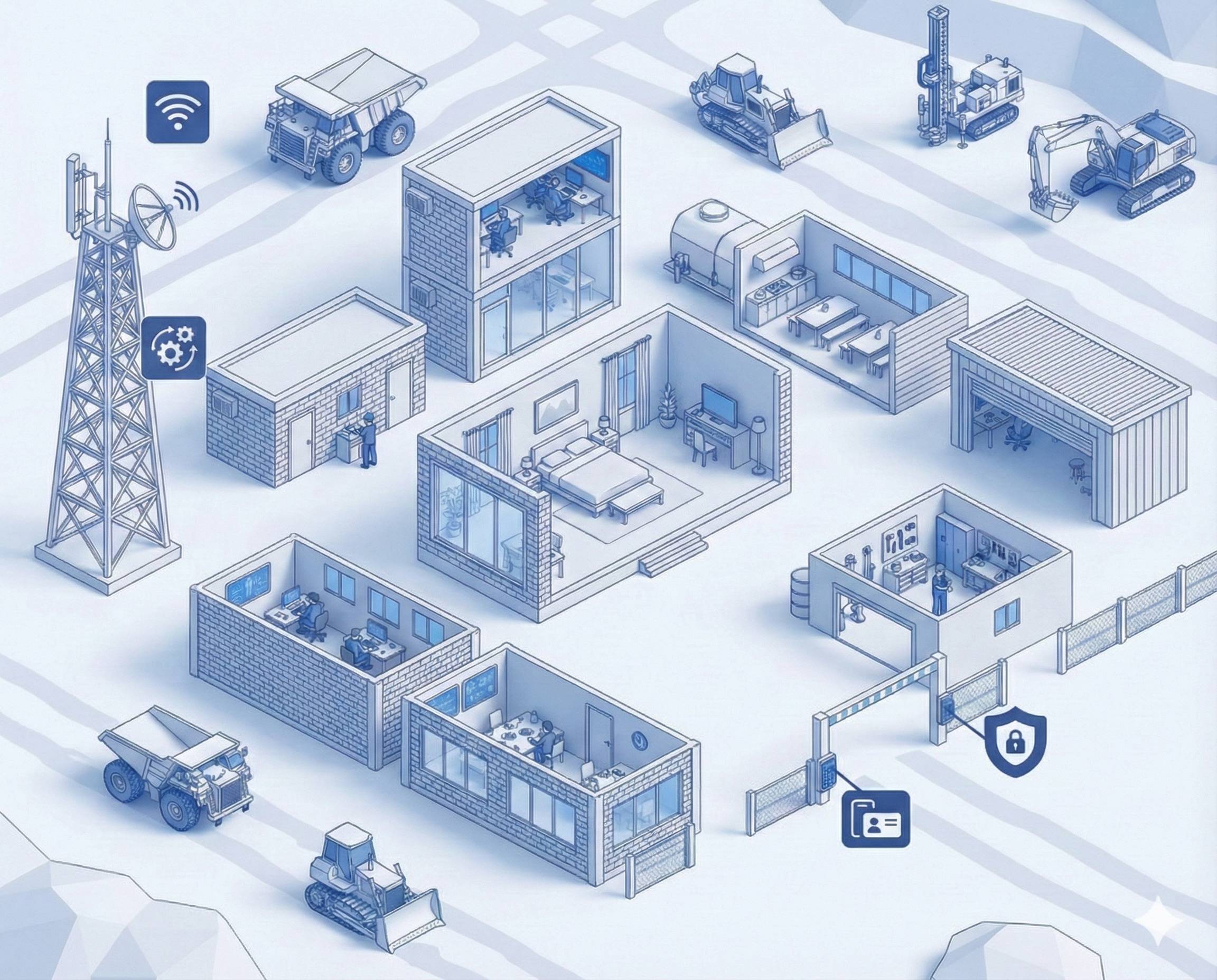 Gestión de campamentos mineros